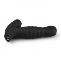 Prostate Massager with Thrusting, Vibrating, 14 Function, w/Remote Control